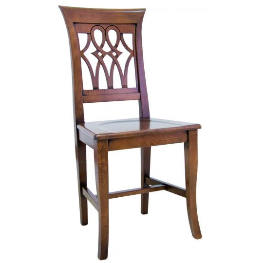 fm 149 sl drevena stolicka klasicka jedalenska stolicka drevo vidiecka mediteranska toscana toskanska stolicka jedalen rustikalna klasicka kuchyna zariadenie orech latkovy nabytok.jpg